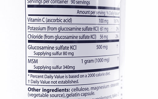 Supplement Labeling
